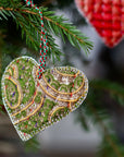 Kantha Fabric Tree Ornament - M A H R I M A H R I