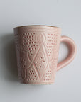 Beldi Engraved Mug // Rose & Gold // Large