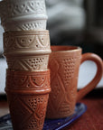 Beldi Engraved Mug // Sedona & Gold // Large