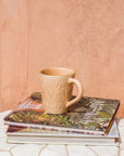 Beldi Engraved Mug // Sahara & Gold // Large - M A H R I M A H R I