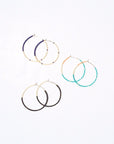 Cafe Hoops - Navy/Sherbert - M A H R I M A H R I