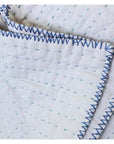 Double Natural Kantha Throw I1 - M A H R I M A H R I