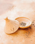 Engraved Tagine // Sahara & Gold // Small - M A H R I M A H R I