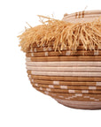Fringe Floor Basket - M A H R I M A H R I