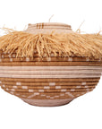 Fringe Floor Basket - M A H R I M A H R I