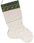 Kantha Christmas Stocking - M A H R I M A H R I