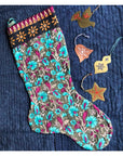 Kantha Christmas Stocking - M A H R I M A H R I