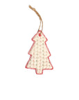 Kantha Fabric Tree Ornament // Set of 3 - M A H R I M A H R I