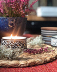 Large Zwak Candle in Ceramic Jar - M A H R I M A H R I