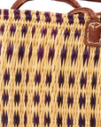 Moroccan Bulrush Tote Dots - M A H R I M A H R I