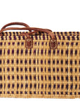 Moroccan Bulrush Tote Dots - M A H R I M A H R I