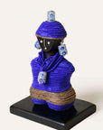 Namji Beaded Fertility Doll Blue - M A H R I M A H R I