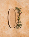 Oval Tray // Sahara & Gold - M A H R I M A H R I