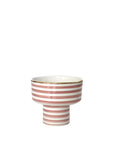 Soy Wax Candle in Footed Ceramic Jar - M A H R I M A H R I