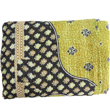 Double Vintage Kantha Throw H37