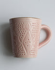 Beldi Engraved Mug //  Rose & Gold // Large