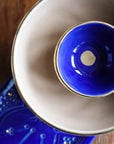 Ceramic Sahara & Gold Bowl // Medium - M A H R I M A H R I