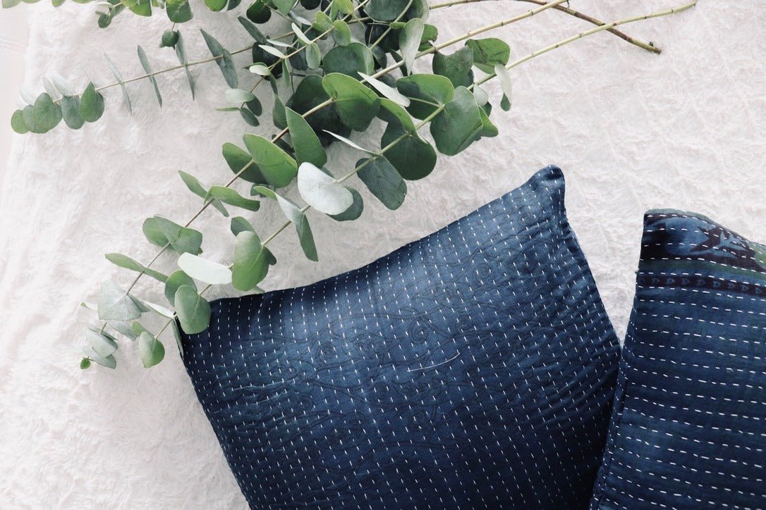 Kantha Pillow Cover – M A H R I M A H R I