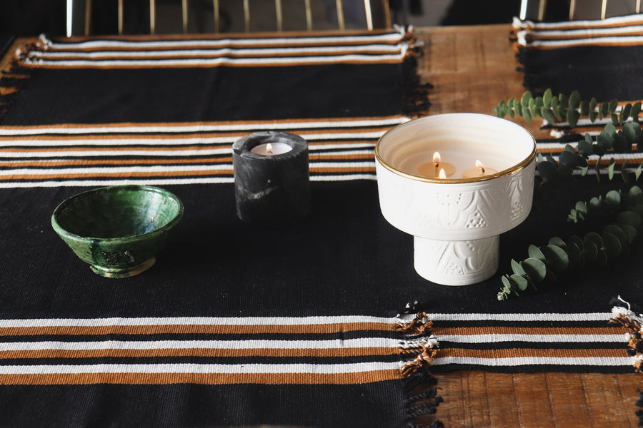 Mayan Table Set // Table Runner + 4 Placemats - M A H R I M A H R I