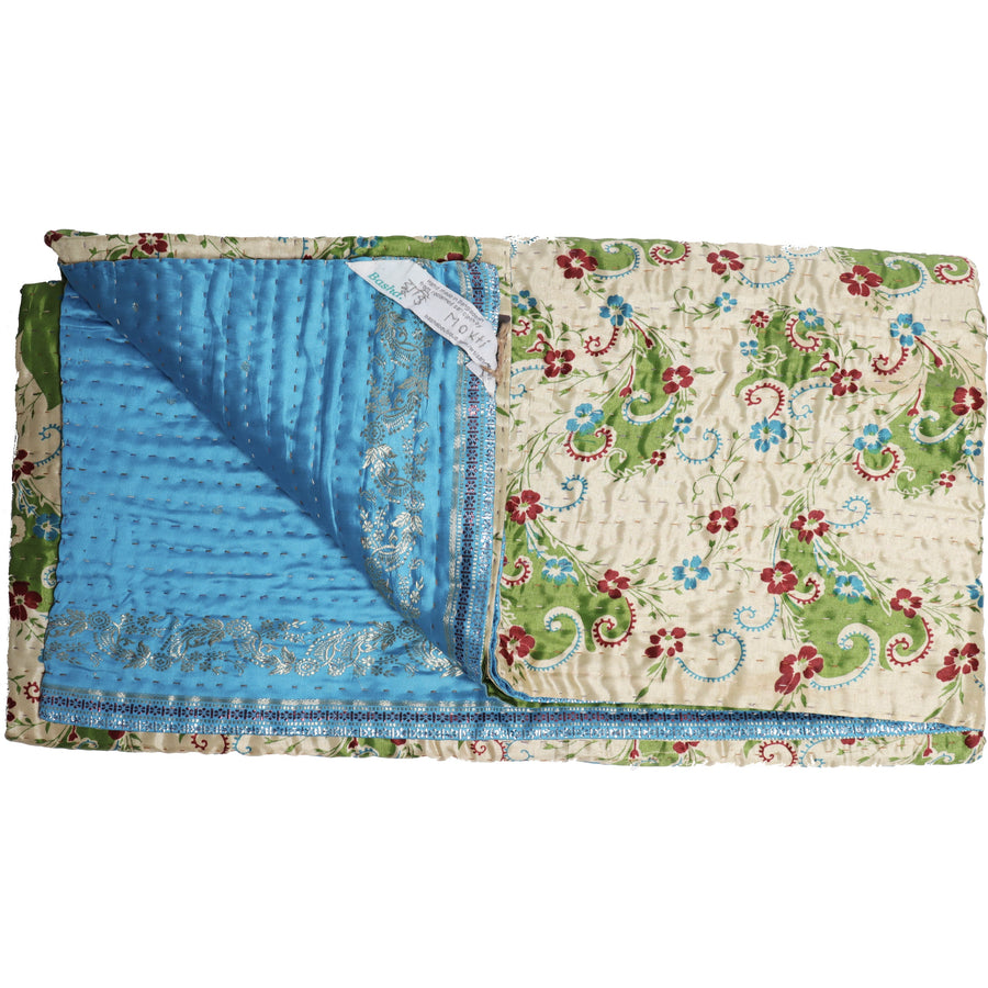 Standard Repurposed Luxe Kantha Throw L1 - M A H R I M A H R I